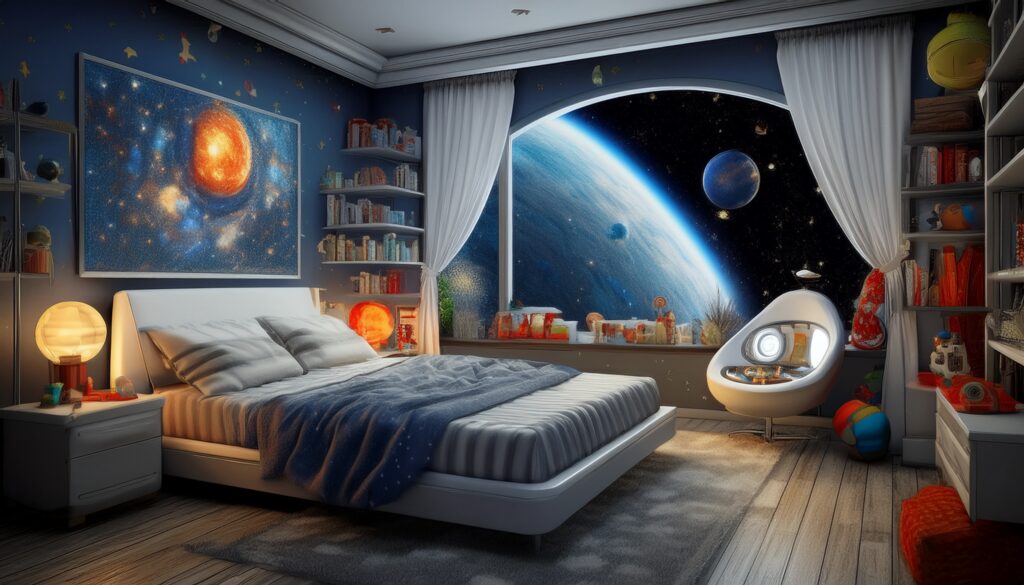 Space-Themed Bedrooms: Transforming Your Room