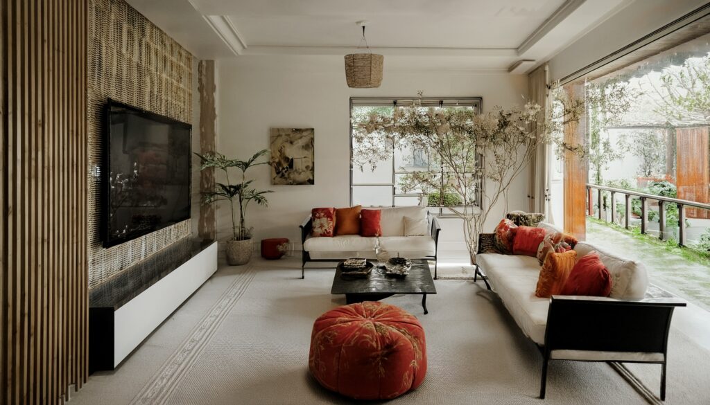 Living Rooms Inspired by Japanese Culture